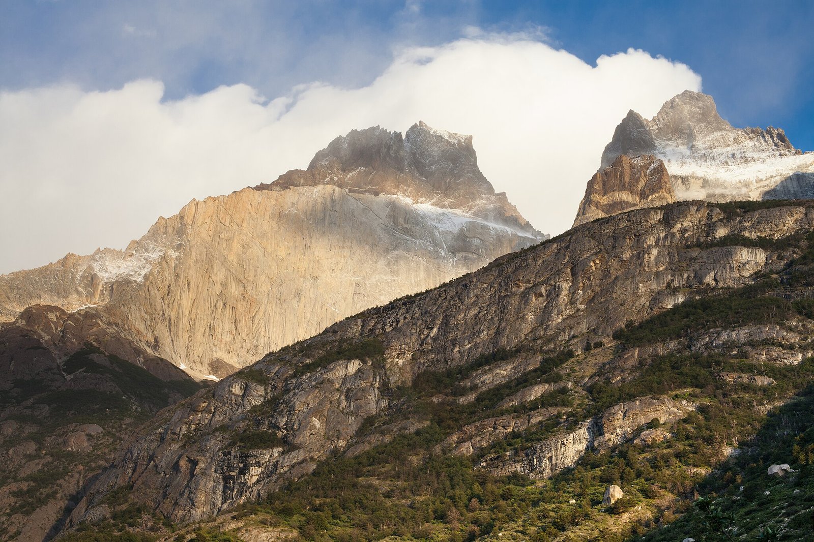 Vista panorâmica de Puerto Natales a partir da Colline du Château